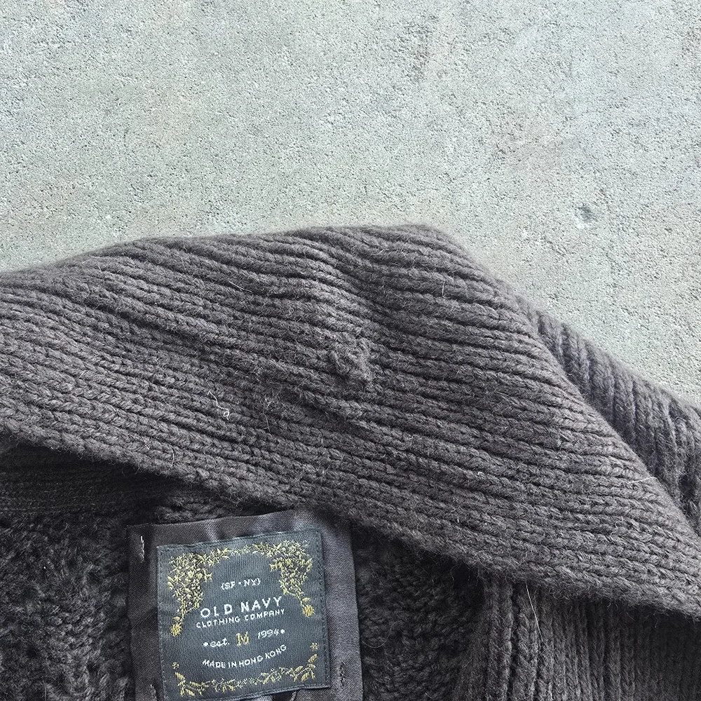 Vintage Old Navy Bella Swan Dainty Sleeve Knit Cardigan Sweater Size M - Picture 5 of 5